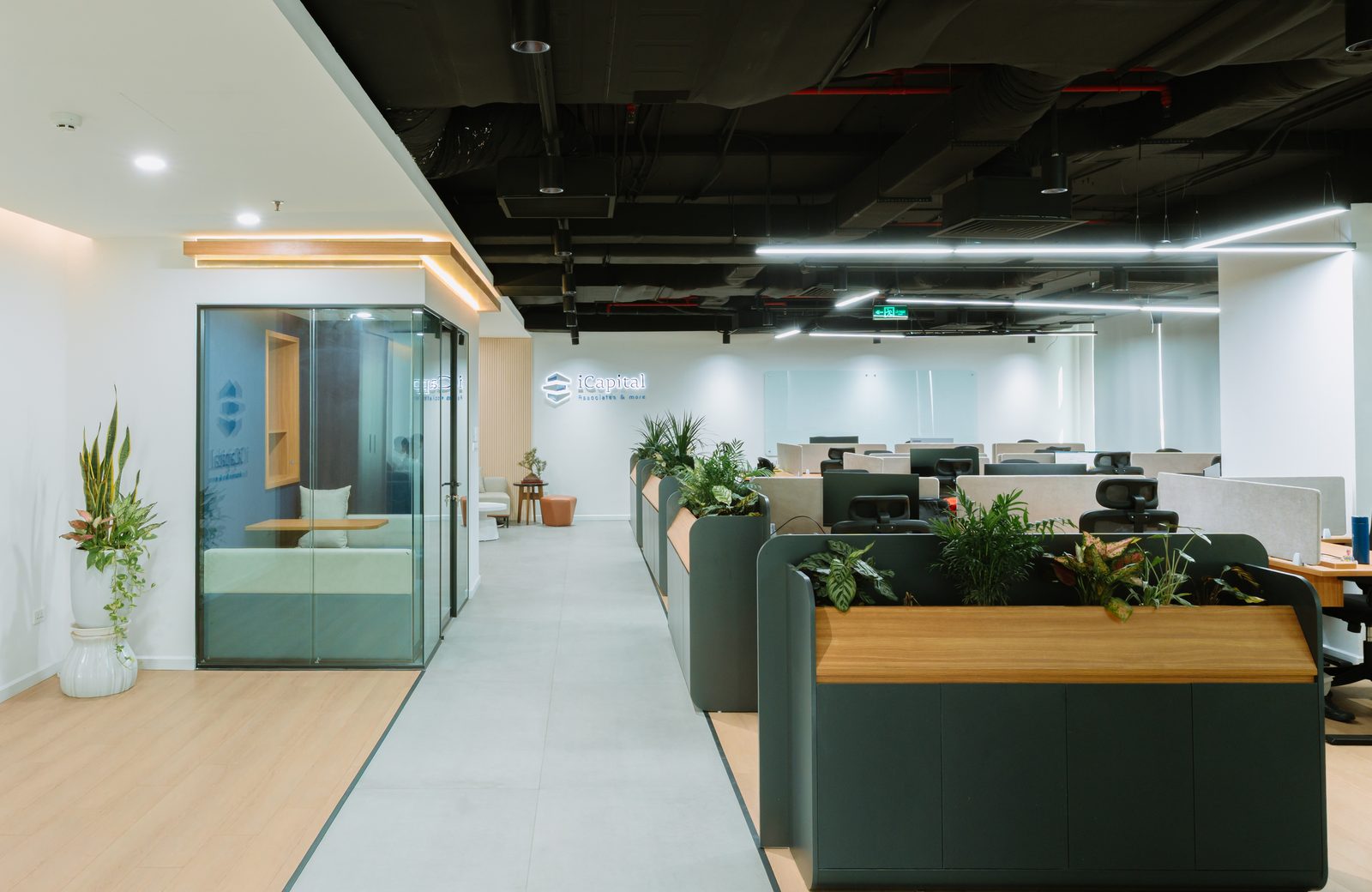 Không gian làm việc tại văn phòng iCapital